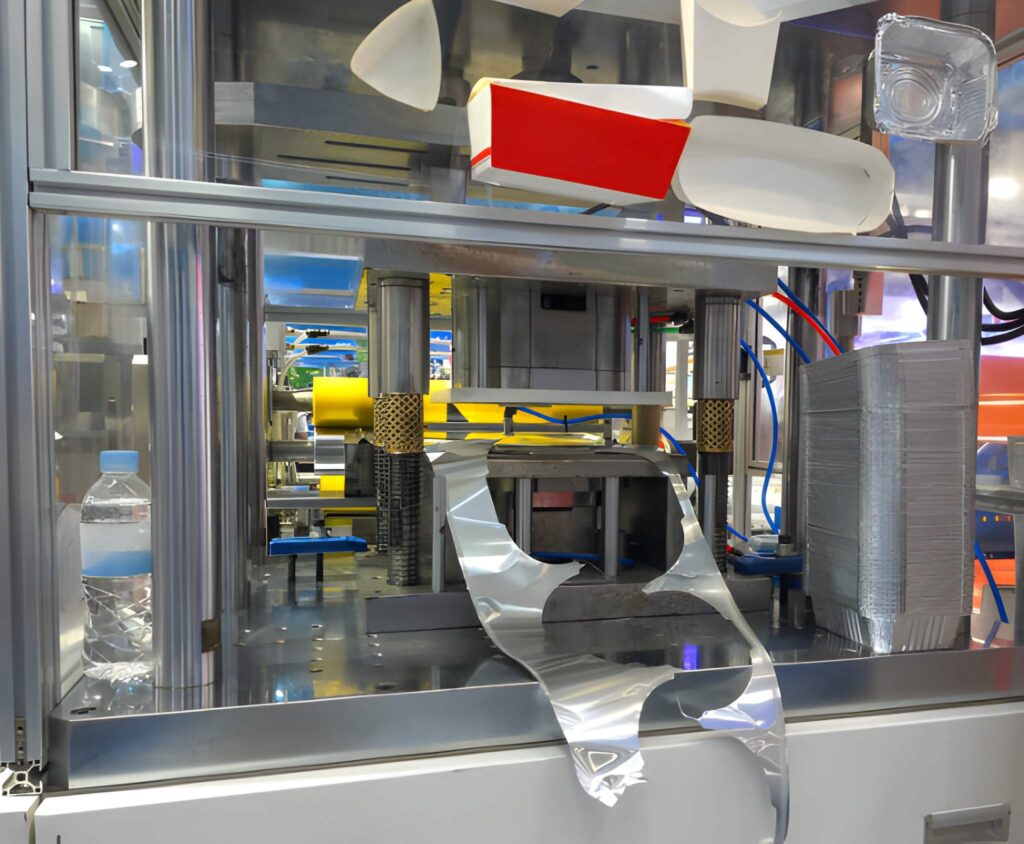 Food Container Making Machine Aluminium Foil Food Container Making Machine - LVR